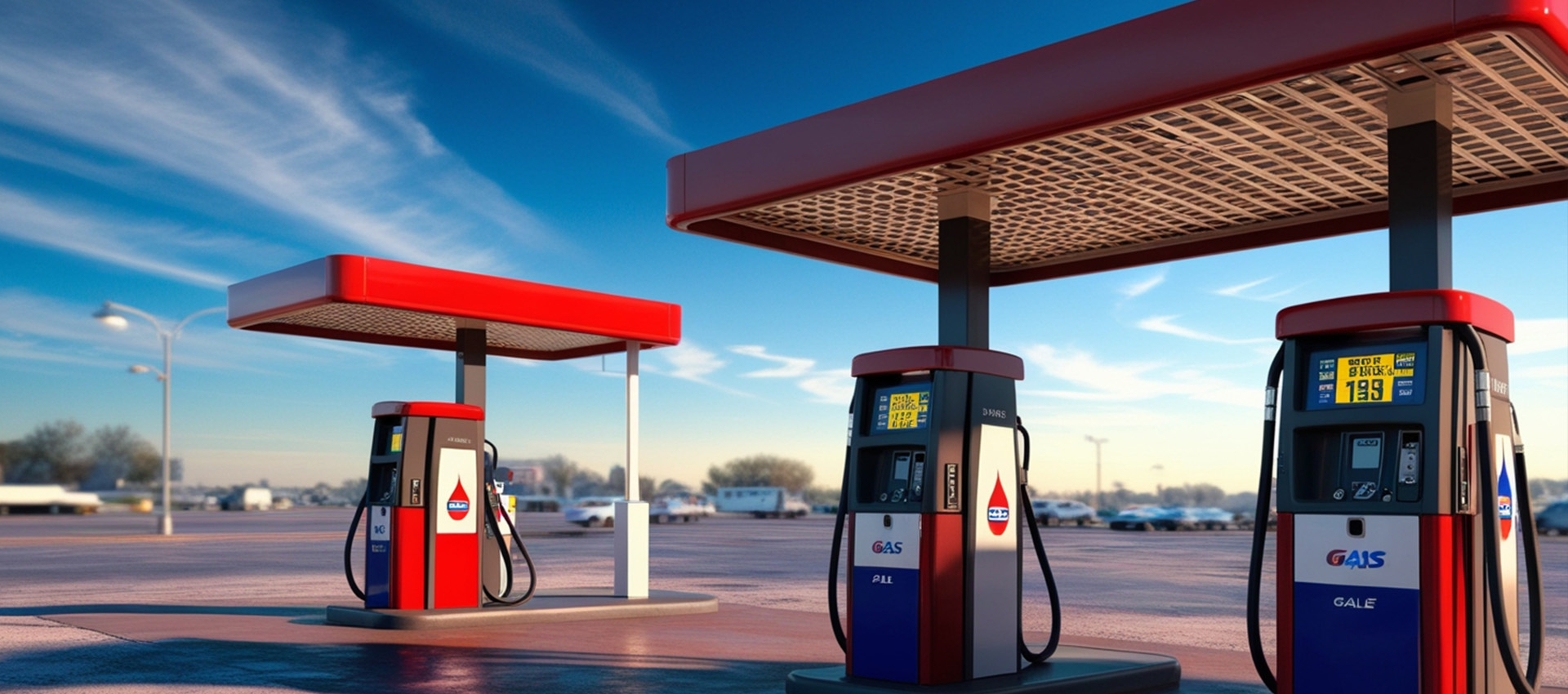 gas station