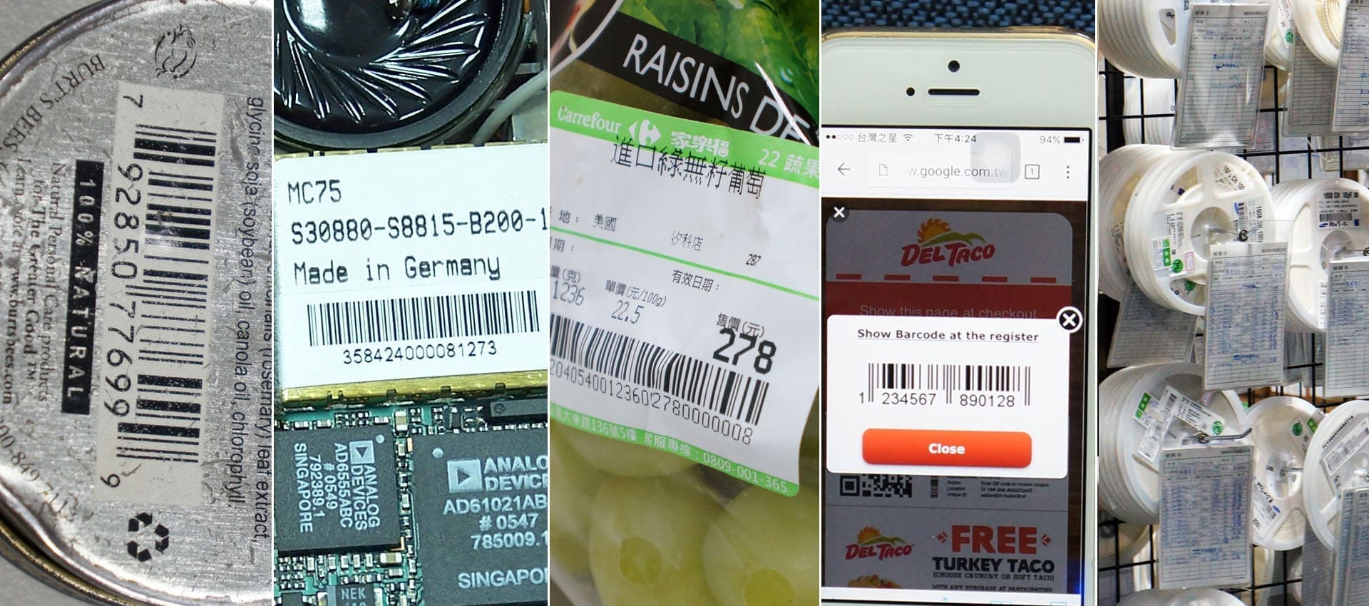 poor barcodes